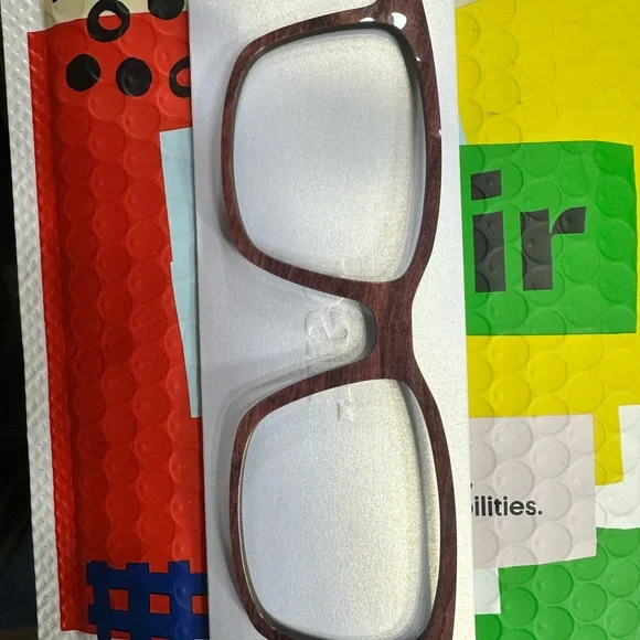 Pair Eyewear Woodgrain “Kirby”Eyeglass Frame topper - Picture 3 of 4